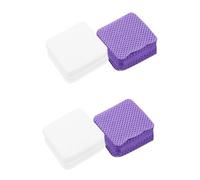 TEHAUX 2 Set Rimuovere Colla Immergiti Pentola Rimozione delle Unghie in Gel Dischetti per Rimuovere Lo Smalto in Gel Kit Remover Adesivo Detergente per Colla Carta 2 Scatole*2