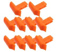 TEHAUX 20 Pezzi Ladder Switch Replacement Ladder Latch Replacement in Plastica Arancia Lock Buckles Enhanced Safety Lock Button Easy One-handed Operation per Stepladder