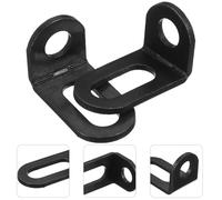 TEHAUX 20 pezzi Staffe Angolari in Ferro Angolo Diritto Supporti Mensola per Mobili Ferramenta Resistente Antiruggine per Montaggio e Rinforzo Armadi Librerie