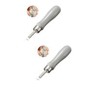 TEHAUX 2pezzi Apri Cassa Orologi Strumento Di Riparazione Professionale Per Batteria Utensile Per Orologi Di Alta Qualità Facile Da Usare e Sicuro Per Coperture Delicate