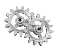 TEHAUX 2pezzi Motore per Girarrosto Ingranaggi Metallici in Accessori di Ricambio per Barbecue Rotante Componenti per Manuale