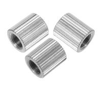 TEHAUX 3 Pezzi Adattatore per Aerografo Raccordo a Vite 1/8" in Lega, Materiale Stabile e Facile Installazione per Lavori Creativi e Progetti Tubo Aerografo