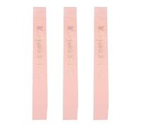 TEHAUX 3 Pezzi Fascia per Festa di Compleanno 60 Anni in Raso, Elegante e | Rosa Oro, per Donne e Uomini, Accessori e Decorazioni per Feste