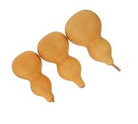 TEHAUX 3 Pezzi Gourds For Crafts in Forma di Zucca, Set in Materiale Zucca, Decorazioni per Feste e Housewarming, per Appassionati di Cultura Cinese