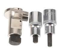 TEHAUX 3 pezzi Separatore Sospensione Strumento Smontaggio Ammortizzatore con Testa Sfera Antiscivolo Compatibile per Braccio Oscillante e Puntone Auto Compatto e Leggero Colore Casuale