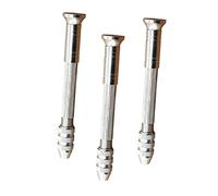 TEHAUX 3 pezzi Trapano Manuale Mano in Acciaio Resistente Utensile Rotante Pratico per Forature di Plastica e Modellismo DIY