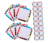 TEHAUX 300 Pezzi Paper Board Weaving Cards Lightweight DIY Craft Supplies For And Adults Portable Tablet Cards For Handmade Crochet Knitting Sewing Projects