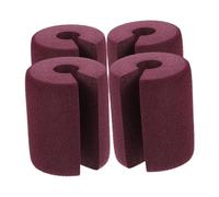 TEHAUX 4 Pezzi Fermaporta in Nbr Morbido Antipizzicamento Blocca Porte Sicurezza per Casa Scuola e Asilo Facile Installazione Protezione Dita Contro Schiacciamenti