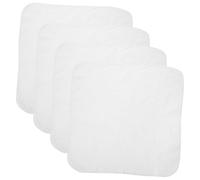 TEHAUX 4 pezzi Garza Alimentare in Cotone Panno Filtrante Fine per Formaggi Tofu e Succhi Naturale Riutilizzabile per Filtrazione Alimentare Sicura e Sostenibile