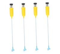 TEHAUX 4 Pezzi Kit Aste di Sospensione 51 Cm Barre Stabilizzatrici Ammortizzanti per Riduzione e Protezione Cestello Parti di Ricambio per Lavanderia Domestica