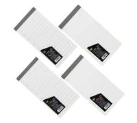 TEHAUX 4 pezzi Mini Taccuini Creativi per Ufficio e Studio Blocchi Note Compatti Leggeri con Pagine Bianche e Righe per Scuola e Casa