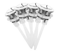 TEHAUX 4 pezzi Pulsanti per Cisterni da da Accessori per Valvole Scarico Facili da Installare Compatibili Colore Random Semplice e Colore Casuale Colore Casuale