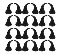 TEHAUX 40 Pezzi Cerchietto Corna Diaboliche in Plastica Nero per Halloween, Leggero e Versatile, Accessori per Costume Diabolico e Adulti, per Feste di Halloween
