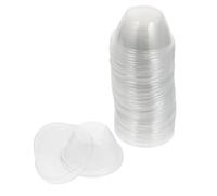 TEHAUX 50 Pezzi Copertura Trasparente in Plastico per Piante Idroponiche Resistenza al Gelo e Buona Ventilazione, per Diverse Condizioni Meteorologiche