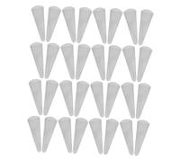 TEHAUX 50 pezzi Coperture Protettive per Forbici da Custodie Trasparenti in PVC Leggere e Portatili per Forbici da Parrucchiere Cucito e Domestico Protezione Sicura e Facile da Riporre
