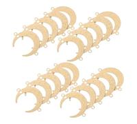 TEHAUX 50pezzi Ciondolo Antico da Ciondolo Forma per Creazione di Gioielli Accessorio Fai da Te Forma