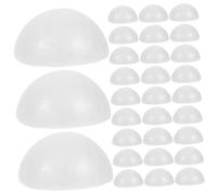 TEHAUX 50pezzi Foam Half for Crafts for Kids Projects Floral Arrangements And Party Decorations Diameter Versatile Crafting Supply