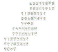 TEHAUX 72 Pezzi Schede Flash Cards per Lingua, Comunicazione e | Carta, Aula e Logopedia, Strumenti e Giochi Didattici, Coordinazione Vista-mano, Educazione Inclusiva