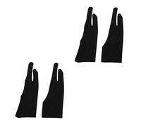 TEHAUX 8 Pz guanti da pittura guanti da disegno mano destra guanti da pittore guanti di vernice guanto sbavato guanti da uomo guanti per compresse guanto grafico Tessuto in Black