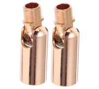 TEHAUX Adattatore Lampada a Sospensione e Soffitto Angolato Regolabile 180° in Lega, Rosone per Lampada da Parete, 2 Pezzi per Illuminazione Bagno e Ambienti Interni