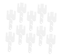 TEHAUX Adattatore Tenditore per Macchina per Maglieria 10 Pezzi, Accessori per Gestione Filato con Meccanismo Staccabile, Compatibile con Macchine Addi e King, per Produzione