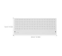 TEHAUX Adesivi Numerici Autoadesivi per Unghie 4 Fogli Piccoli Etichette Numerate per Manicure e Organizzazione Smalti Forte Aderenza per Saloni di Bellezza e Uso Domestico