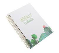 TEHAUX Agenda Settimanale con Copertina Rigida e Spirale Planner Portatile per Appunti e Organizzazione Accademica Taccuino per Scrittura e Appuntamenti Ufficio