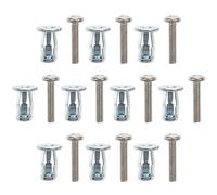 TEHAUX Ancoraggio Per Porta Cava Dado Ad Espansione Dado Con Martinetto Per Fissaggio Dado Targhe Stendibiancheria Solarium Installazione Condizionatori Pendenti In Contenitori 10Pz