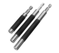 TEHAUX Asta Prolunga per Trapano Adattatore Porta Punte Regolabile Design Ergonomico 3 Pezzi Accessorio per Cacciavite in Spazi Ristretti