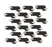 TEHAUX Base Pcb Hot Swap 20 Pezzi Clip in Metallo Per Tastiere Meccaniche Compatibili, Accessori Computer Plug and Play Per Sostituzione Switch Rapida e Conveniente
