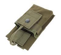 TEHAUX Borsa Porta Radio per Moto 600d Resistente Design Semplice, Custodia Multifunzione per Uso Outdoor e Camping, Fissaggio Sicuro a Cintura o Zaino