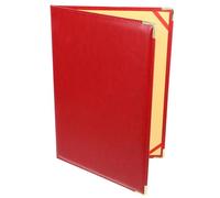 TEHAUX Cartellina Porta Documenti Grande con Angoli Metallici Organizer Portfolio Multifunzionale da Ufficio Cartelletta Resistente e Antiusura per Documenti e Curriculum Supporto