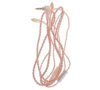 TEHAUX Cavo Prolunga Audio Trasparente con Microfono e Controllo Lineare Isolamento Rumore e Scudo Anti-interferenze Compatibile con Cuffie Jack per Giochi e Ascolto Cristallino