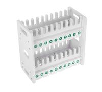 TEHAUX Cell Phone Holder Stand Desktop Mobile Phone Bracket With Numbered Slots Antislip Base For Classroom And Office Device Organization And Display