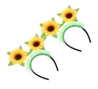 TEHAUX Cerchietto per Chioma Girasole Design Adorabile, per Feste ed Eventi, per Ragazze e Donne, Effetto Dinamico per Migliorare L'atmosfera