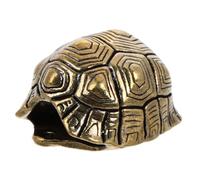 TEHAUX Ciondolo in Metallo Giallo Forma Guscio di Testuggine Decorazione Sospesa Versatile per Portachiavi e Accessori Te Idea Regalo Creativa per Amici e Famiglia