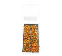 TEHAUX Ciuffi di Vegetazione Artificiale Miniatura per Modellismo 1:87 1:72 Materiale Plastico e Resina Ecologico per Paesaggi Fai-da-te e Presepi Realistici