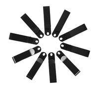 TEHAUX Clip da Cintura in Metallo 10 Pezzi Gancio a Molla per Portafoglio, Supporto per Custodia Cellulare, Clip Portautensili Leggera per Viaggi, Ufficio e Attività All’aperto