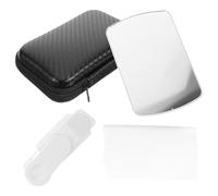 TEHAUX Clip Riflettente per Telefono Cellulare in Plastica Supporto Fotografico Riutilizzabile, Specchio Riflettente da Viaggio Bianco Compatto per Selfie e Foto di Scena, Accessorio