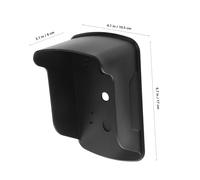 TEHAUX Copertura Antipioggia Per Macchina Controllo Accessi Resistente Alle Intemperie Copertina Copertura Chiara Del Per Plastica Nero
