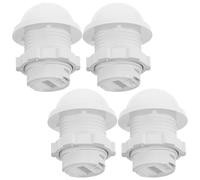 TEHAUX Copertura Protettiva in Plastica per Rilevatore di Movimento a Infrarossi 4 Pezzi, Guscio Leggero e Resistente al Calore per Rilevamento Corpo Umano, Installazione Semplice per