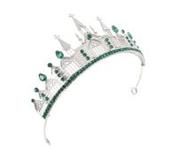 TEHAUX Corona Gotica Scura in Lega e Tiara Unisex per Cosplay e Feste in Costume Corona da Regina Gotica e Principessa per Ballo di Fine Anno e Servizi Fotografici