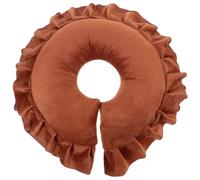 TEHAUX Cuscino per Massaggio al Collo a Forma di U in Cotone Ergonomico, Sfoderabile e Lavabile, Design Moderno ed Elegante per Spa e Sala Massaggi