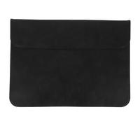 TEHAUX Custodia da Viaggio per Laptop 13.3-14 Pollici in Pelle Artificiale Nera Magnete, Multi-function e Protezione Contro Sporco, per Decorazioni Scuola e Uso Business in Treno