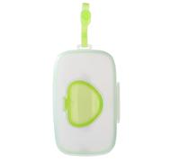 TEHAUX Custodia Portatile per Fazzoletti Umidi da Appendere per Ragazzo Ragazza Scatola per Fazzoletti Umidi da Esterno Design Antipolvere per Passeggiate e Viaggi Colore Verde