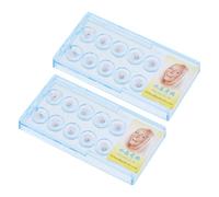 TEHAUX Decorazioni per Denti 20 Pezzi con Cristalli Sintetici Chiari, Multifunzionali e Sicure per Decori Dentali, Scatola Inclusa per Uso Professionale e Fai-da-Te Colore Casuale