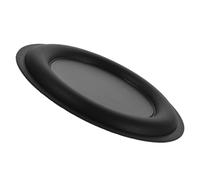TEHAUX Diaframma passivo per subwoofer 160 MM in plastica nera | membrana per basse frequenze, audio profondo e ricco, per altoparlanti e speaker, ripristino del movimento vibrante