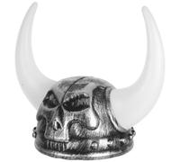 TEHAUX Elmetto Romano da Festa Argento in Plastica, Materiale Confortevole e Riutilizzabile, Cappello Medievale Unico per Performance e Festival Adulti