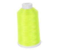 TEHAUX Filo per Ricamo Giallo in Poliestere Yd Glow in The Dark per Macchina e Ricamo Mano per Costumi Halloween e Decorazioni Natalizie