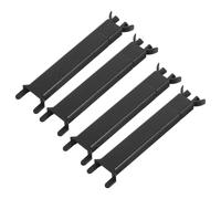 TEHAUX Guaina per Cavi Auto 4 Pezzi Copertura Antipolvere Canalina Portacavi in Plastica Resistente per Gestione Cablaggio Interno Auto e Ufficio Accessori per Interni